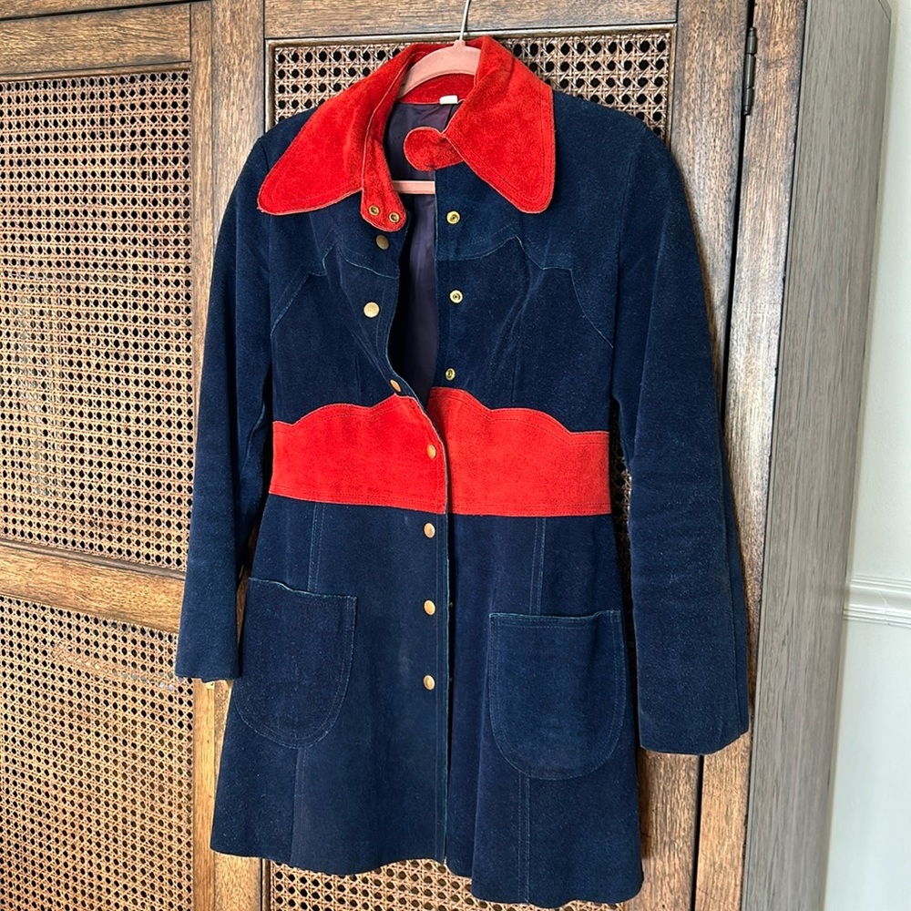 Vintage Sargent Pepper Suede Coat
